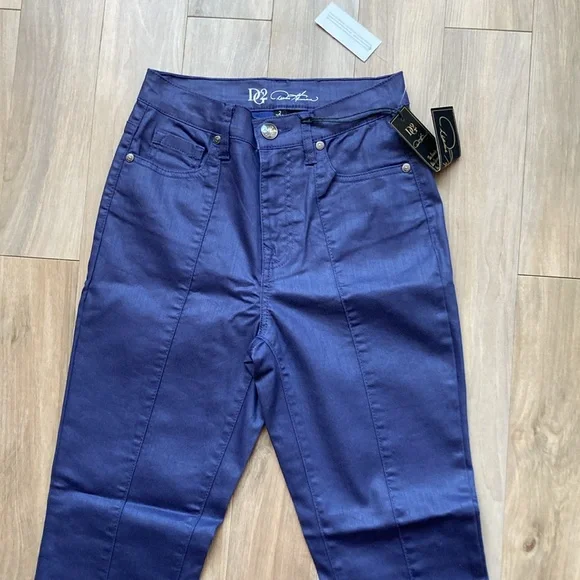 DG2 By Diane Gilman dark purple violet blue with stretch size 2 - Picture 12 of 14